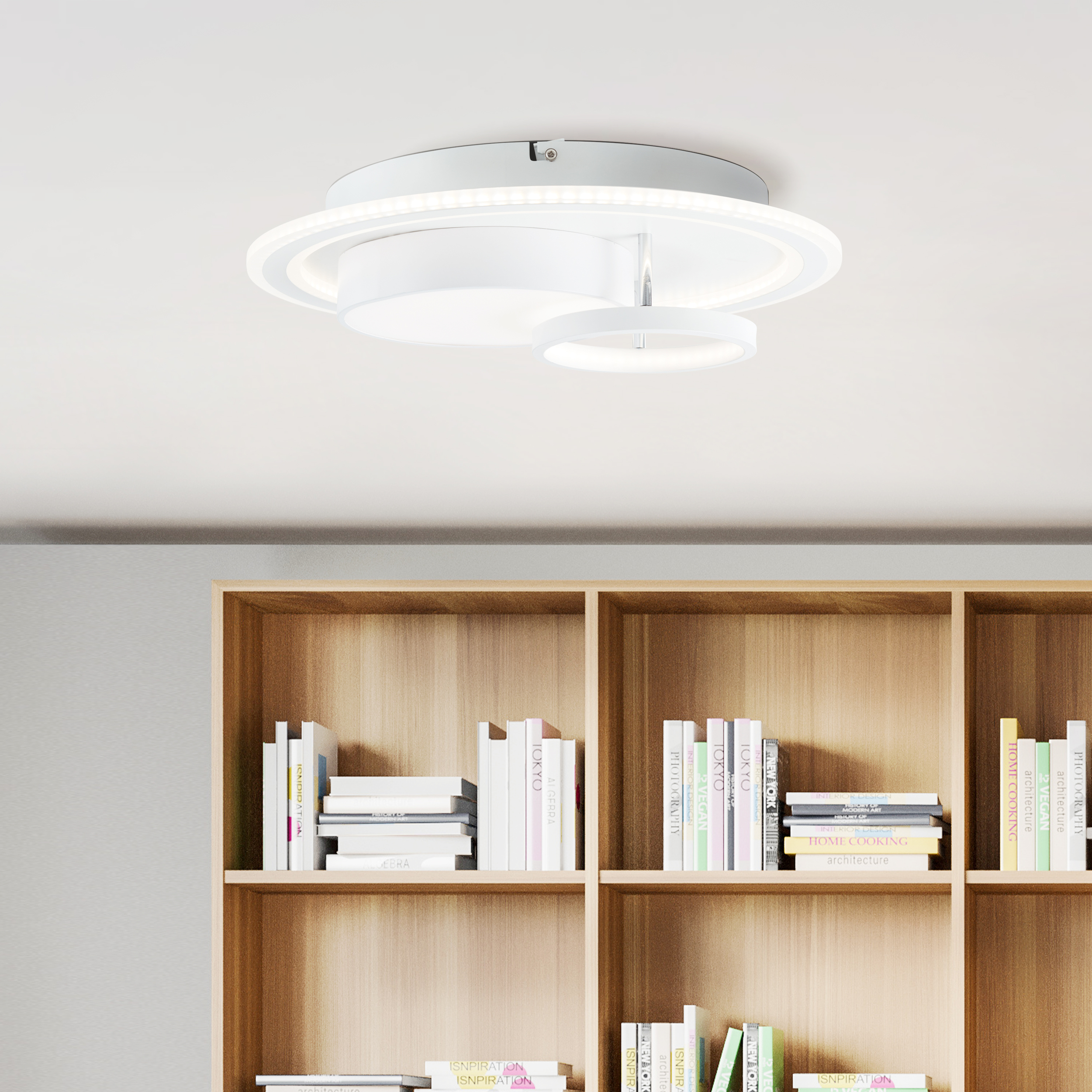 | Ceiling Sigune LED G99385/75 Light white/black 40x40cm