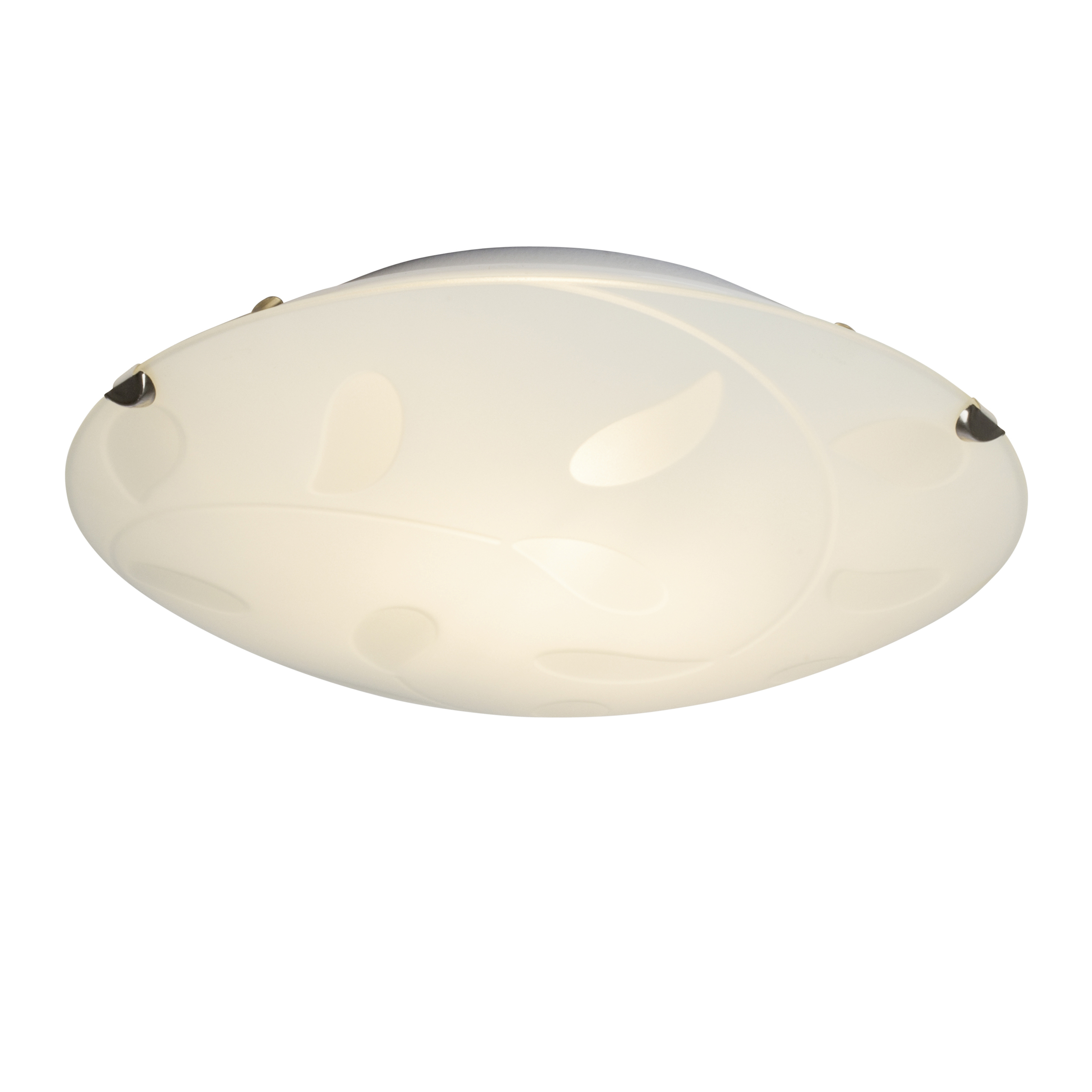 Melania LED wall and ceiling light 25cm frosted glass/flower petals