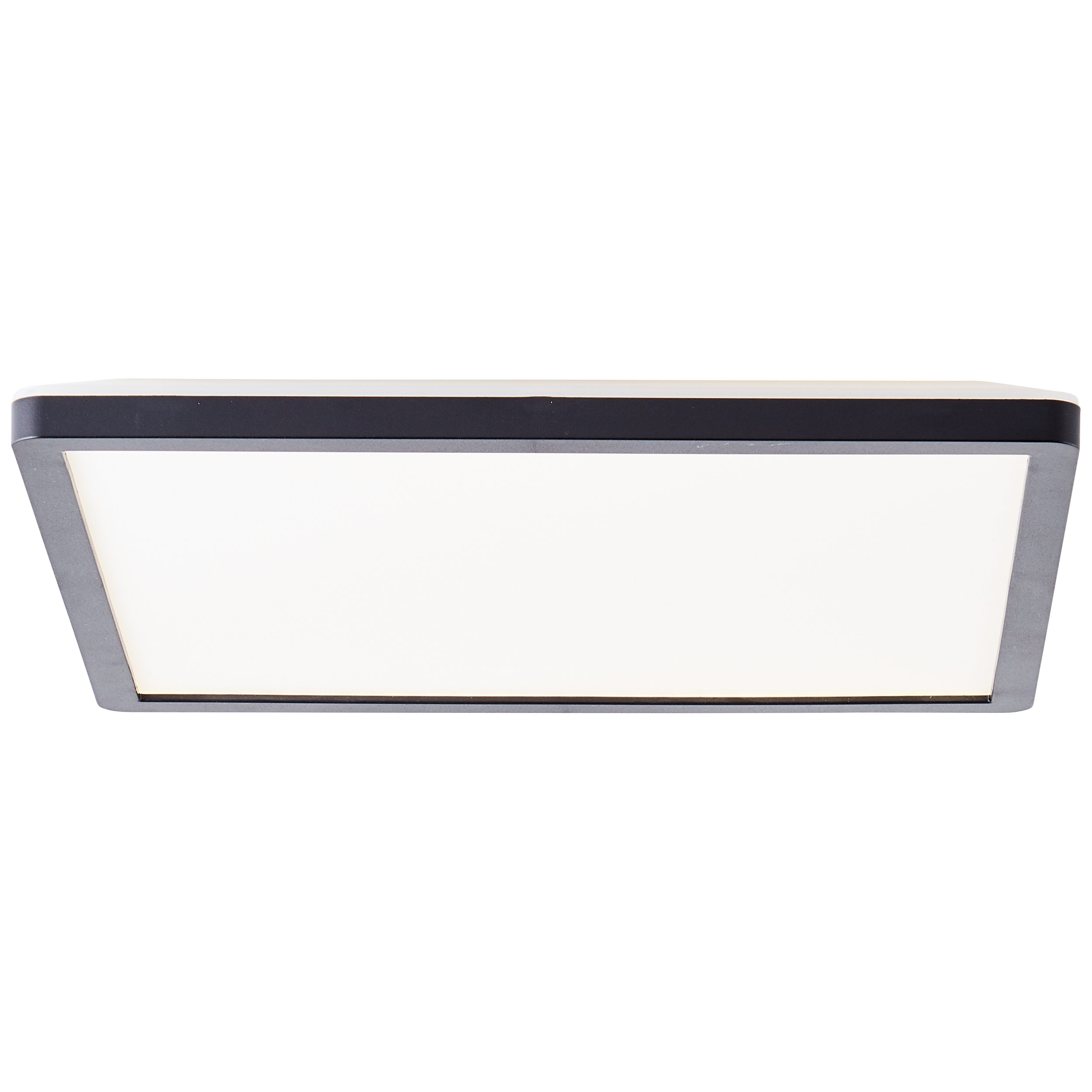 Milton LED ceiling mounted panel 30x30cm black/white