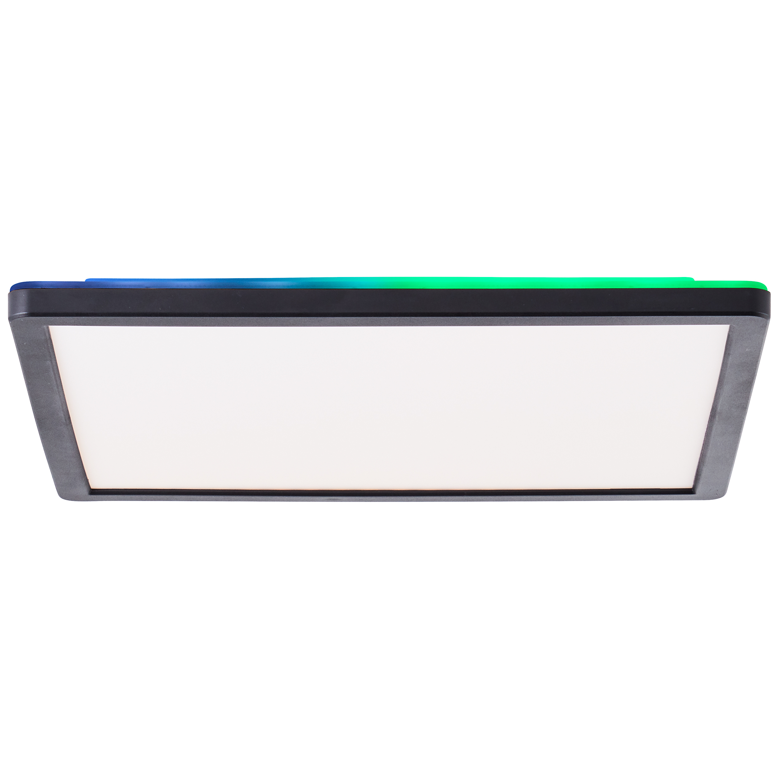 Saltery LED surface-mounted ceiling panel 30x30cm white/black