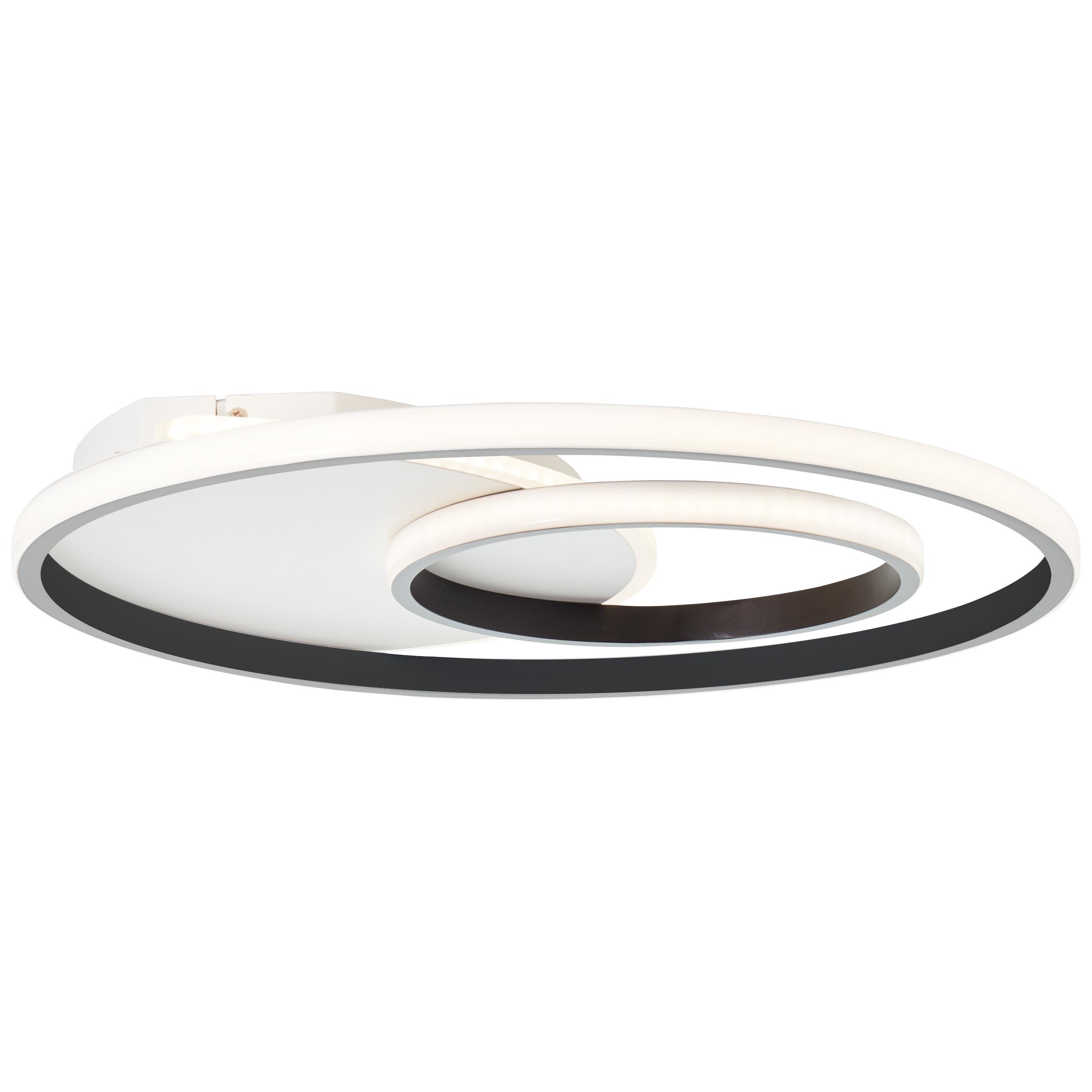 Merapi LED Deckenleuchte 40x40cm weiß/schwarz | G99388/75