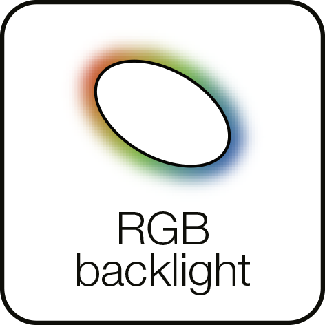 RGB Backlight separat steuerbar mit WiZ
