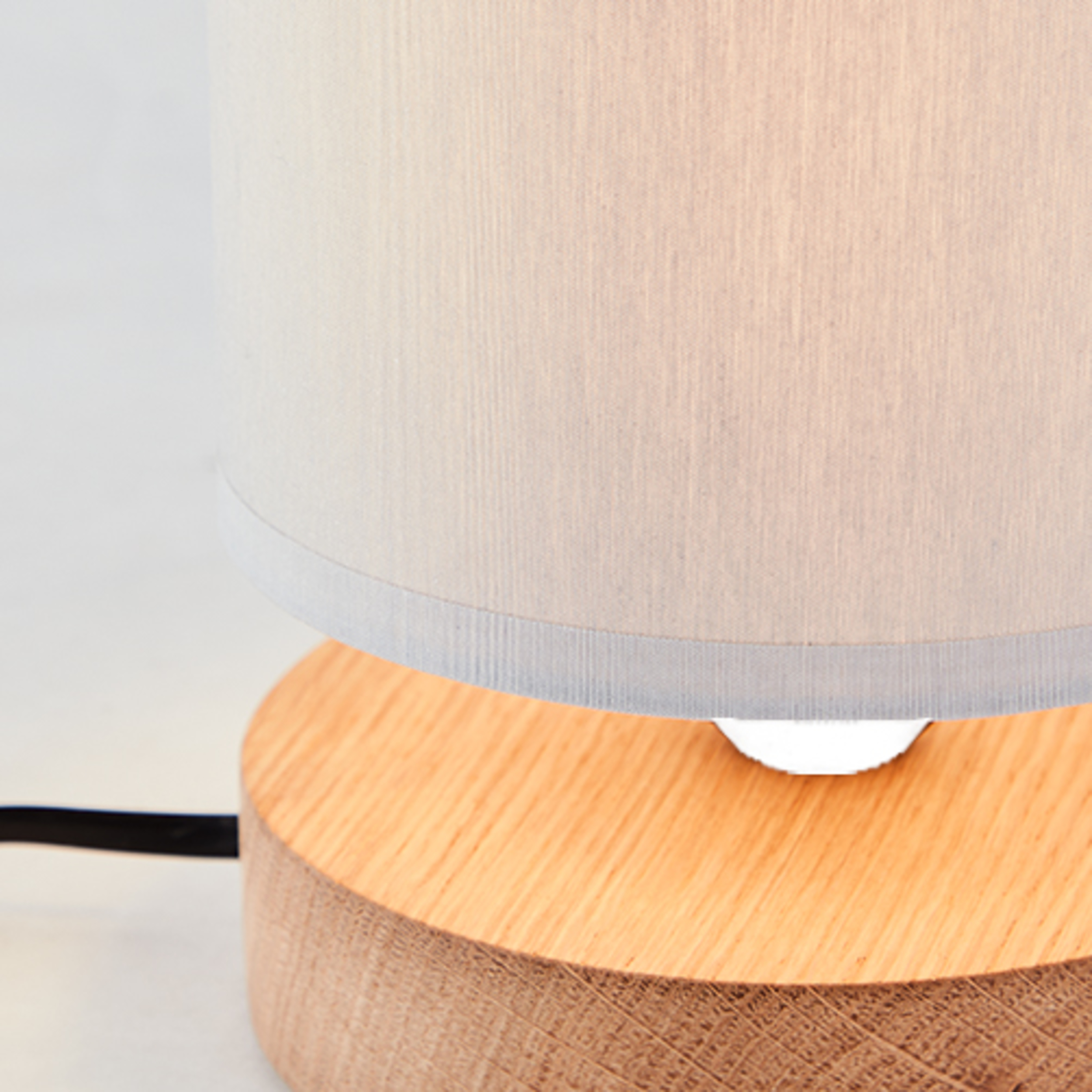 Vonnie table lamp grey/wood | 93094/22