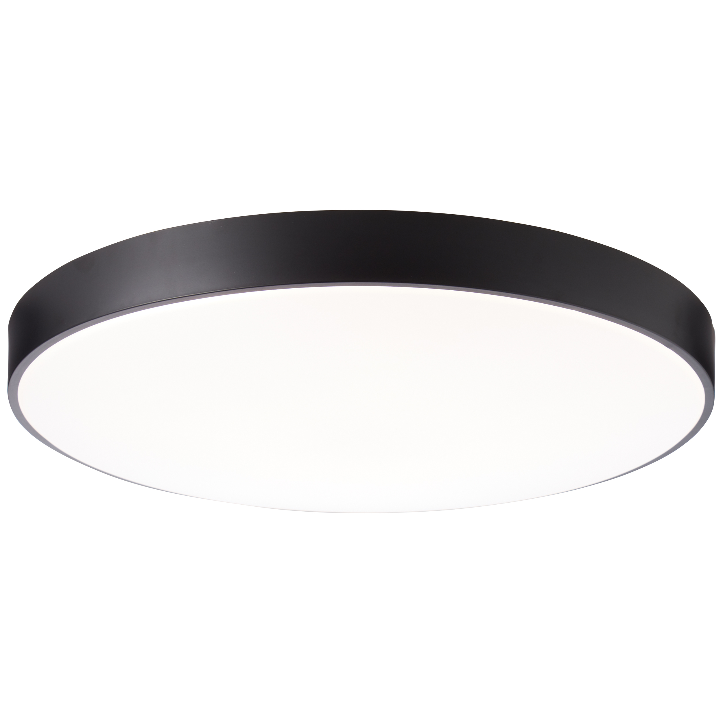 Slimline LED Deckenleuchte 78cm weiß/schwarz