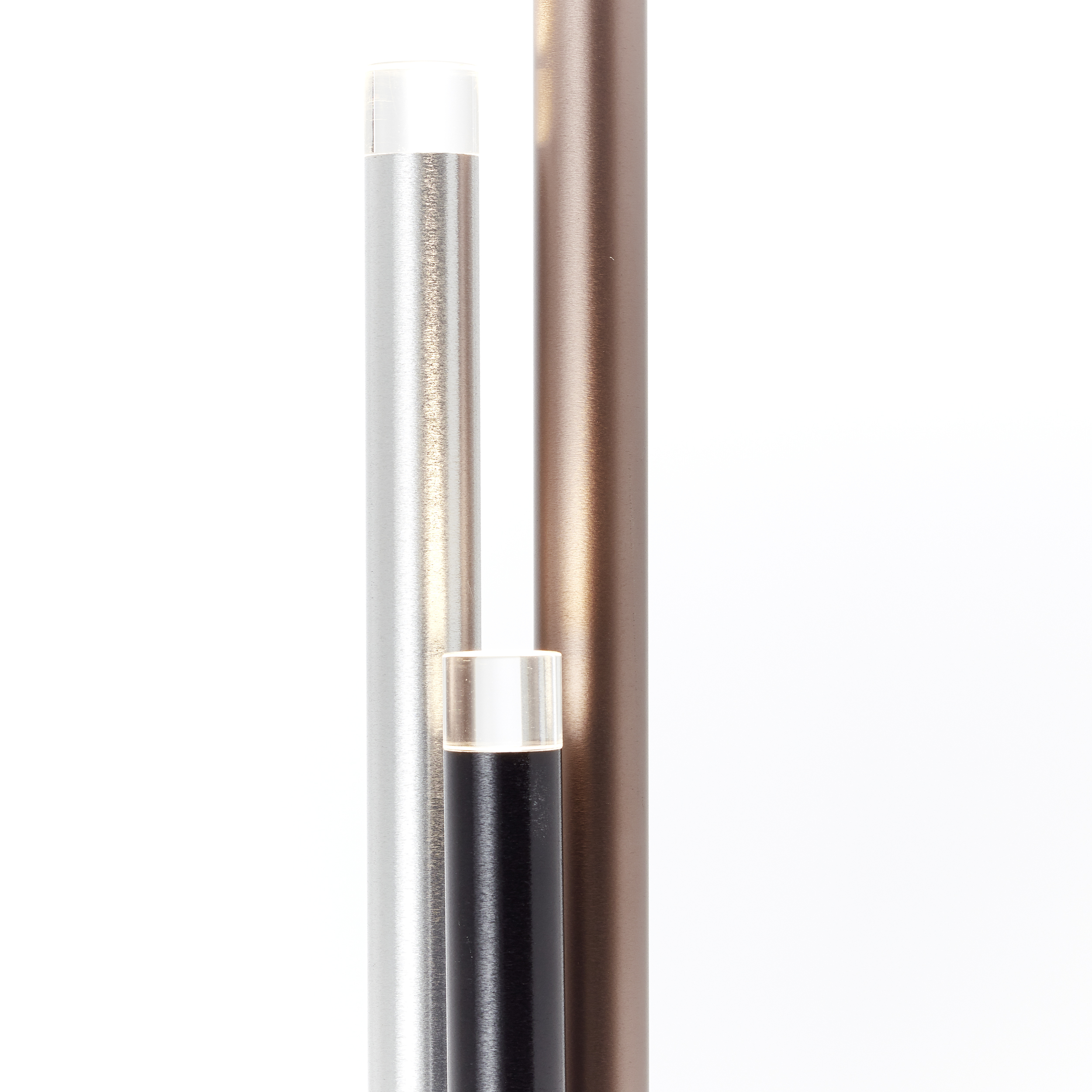 Cembalo LED Standleuchte 1,48cm aluminium/schwarz/kaffee | G93155/21