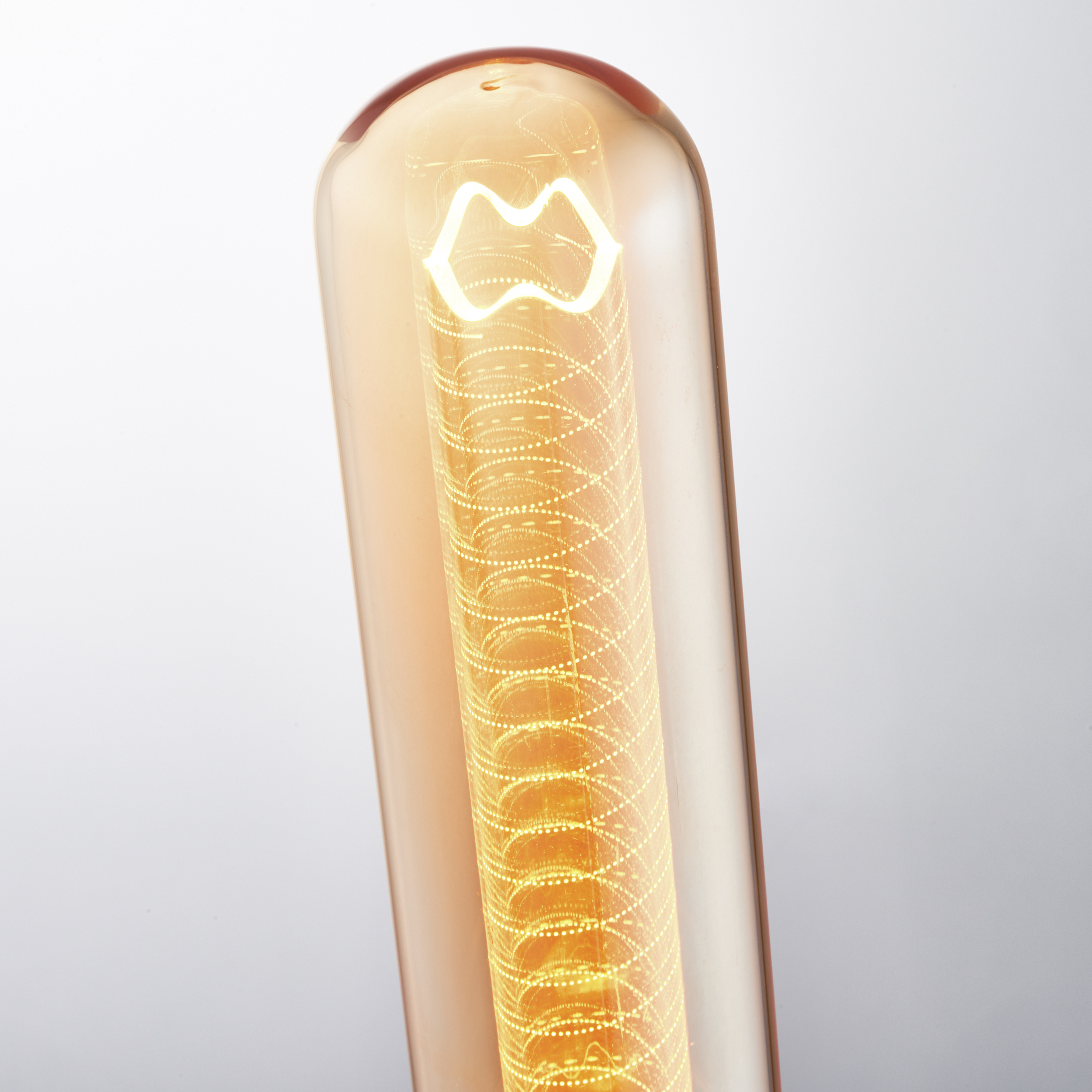 Leuchtmittel Filament Bulb bernstein Glas/Metall