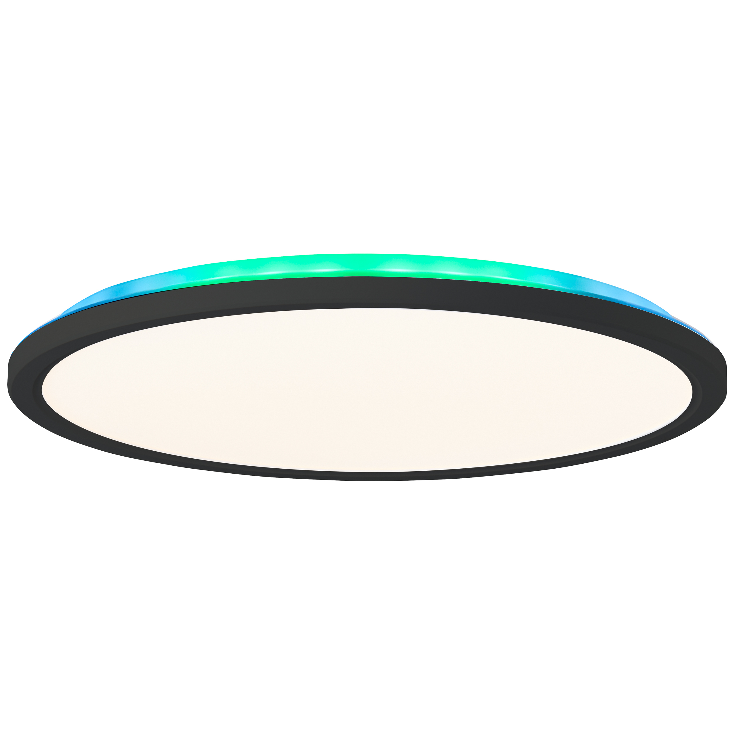 Saltery LED surface-mounted ceiling panel 30cm white/black