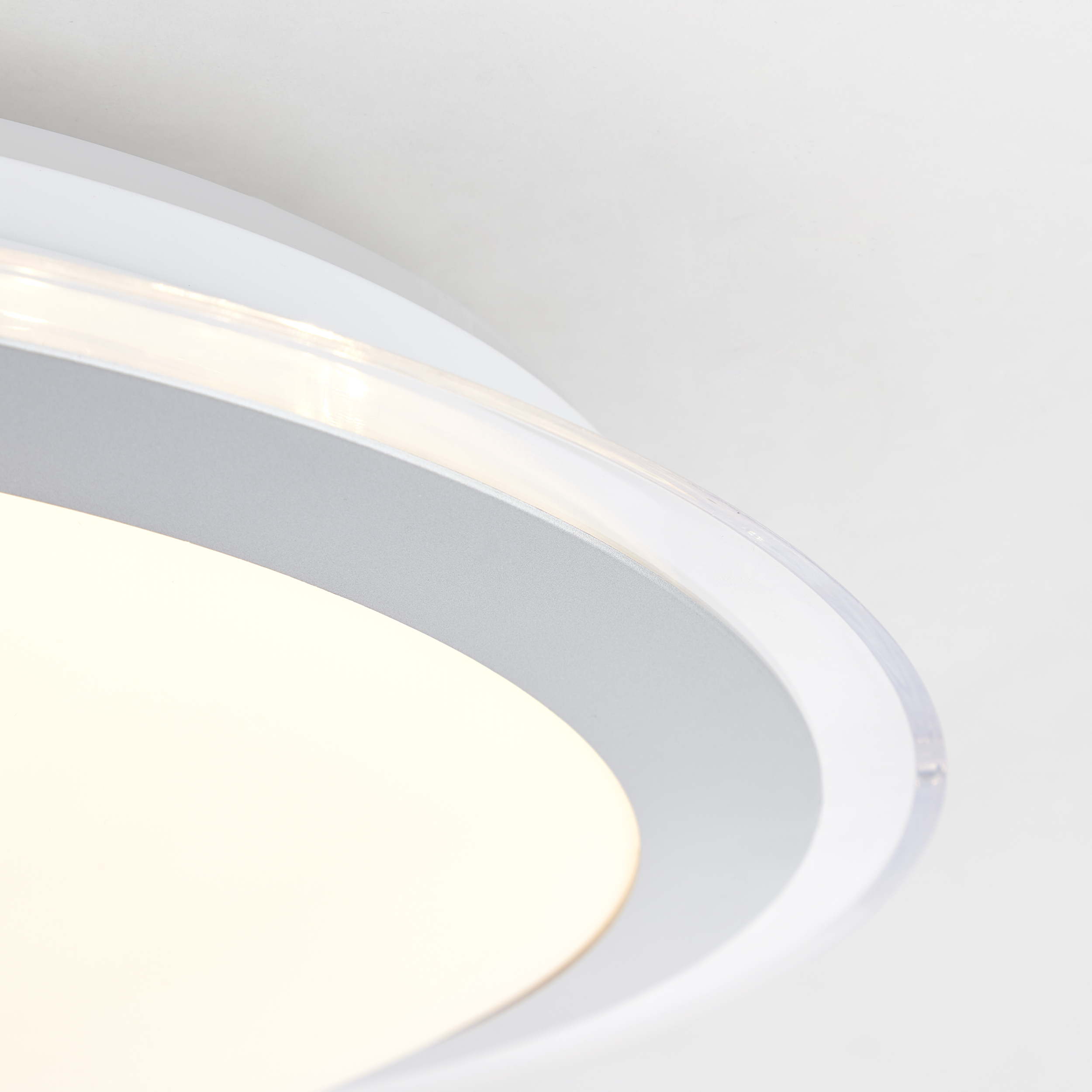 Dinos LED Deckenleuchte 44cm weiß-silber | G97040/58