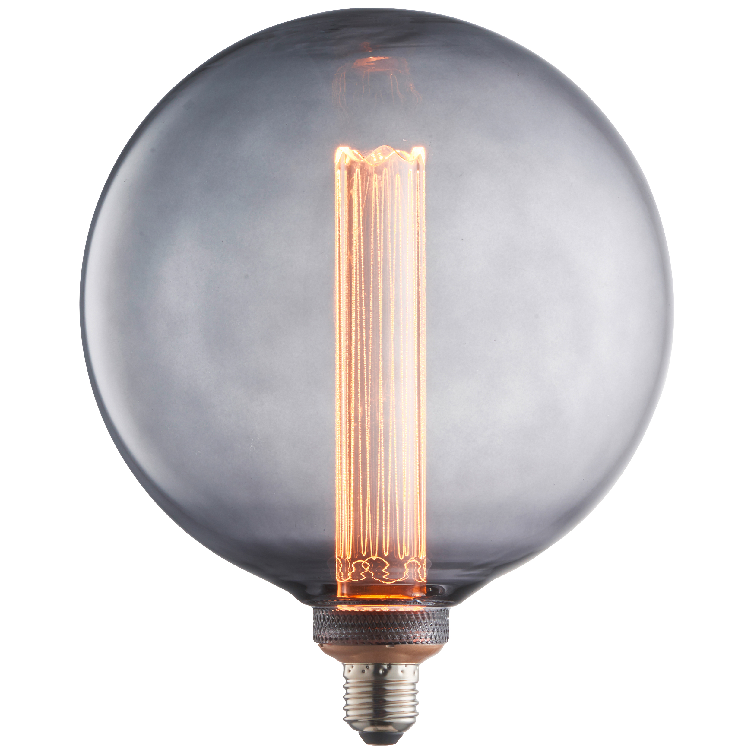Leuchtmittel Filament Bulb rauchglas Glas/Metall